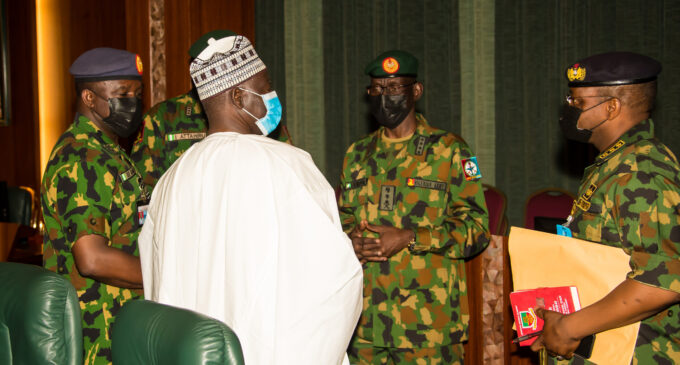 Insecurity: Service chiefs will appear before senate on Thursday, says Lawan
