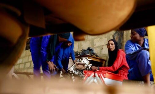 SPOTLIGHT: Inside the all-female mechanic workshop in Sokoto where gender roles are reversed
