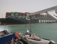 EXTRA: Frustration as ship laden with sex toys stuck in Suez Canal blockage