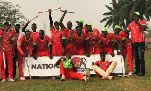 Edo wins national men’s cricket championship