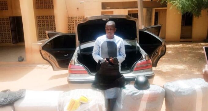 NDLEA arrests ‘fake security agent’ trafficking drugs from Benin Republic to Nigeria