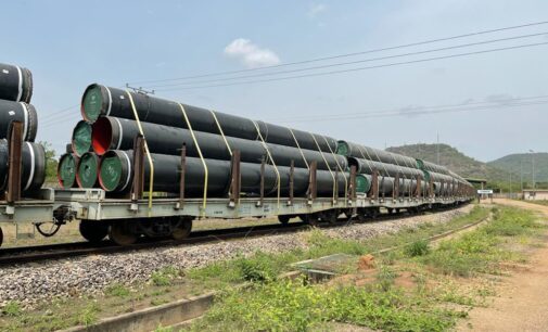 AKK gas pipeline project: NNPC begins transportation of line pipes by rail