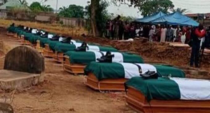 Army buries soldiers killed in Benue 