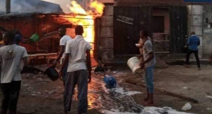 Gas explosion rocks Lagos community