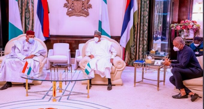 Niger president visits Buhari, pledges cooperation to tackle insecurity