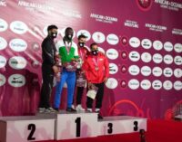 Ekerekeme Agiomor only male wrestler to qualify for Olympics