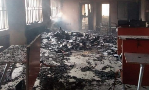 Gunmen set federal high court in Ebonyi ablaze