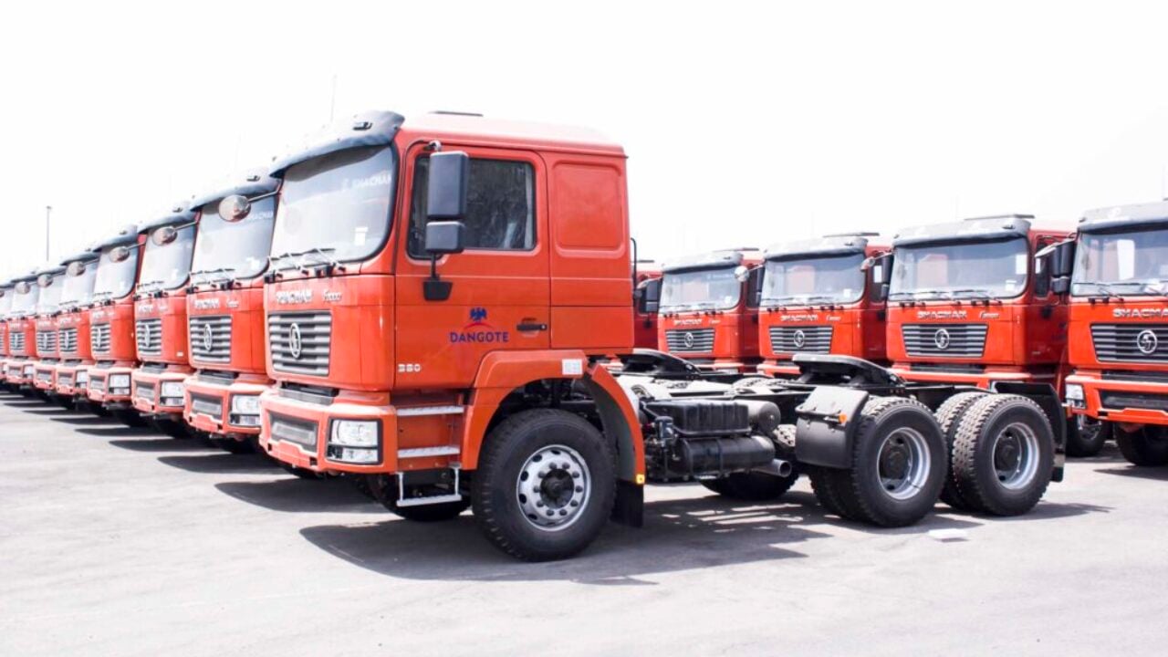 Dangote buys 400 trucks from ANAMMCO plant in Enugu | TheCable