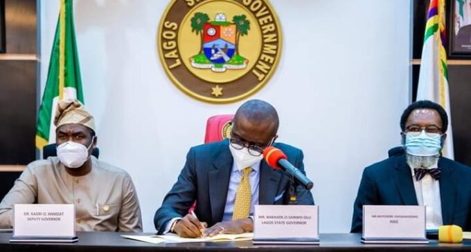 Sanwo-Olu signs gaming, anti-corruption bills into law