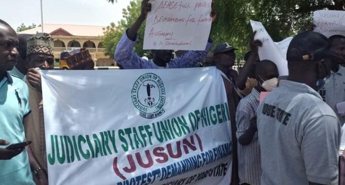 Judiciary workers in Osun suspend strike after three months