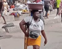 EXCLUSIVE: ‘She’s lying and embarrassing us’ — family of Lagos amputee hawker breaks silence
