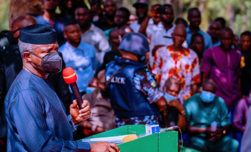 Ebonyi attack: Osinbajo visits affected areas, says the dead will get justice