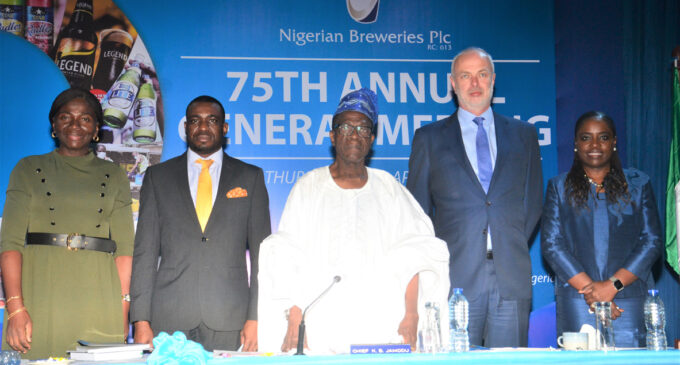 Nigerian Breweries shareholders approve N7.52bn dividend payout