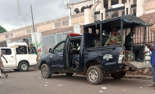 Police barricade venue of self-determination rally in Ibadan