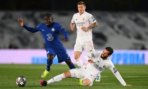 UCL: Chelsea secure vital away goal in draw with Real Madrid