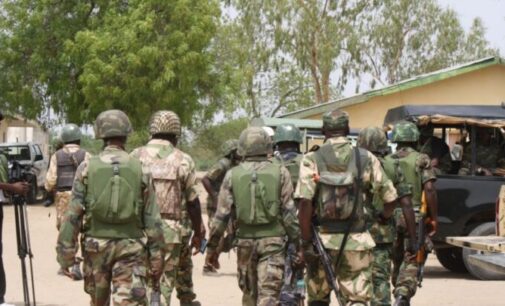 Troops destroy illegal refining site, 14 oil reservoirs in Delta