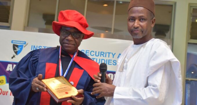 Ismail Adewusi, NIPOST CEO, named fellow of Institute of Security and Strategic Studies