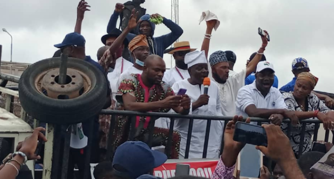 Despite police disruption, Yoruba group holds rally to demand independence