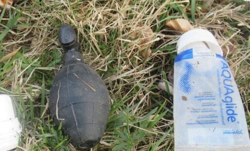 EXTRA: Police say grenade-shaped item found in German forest is sex toy — not bomb