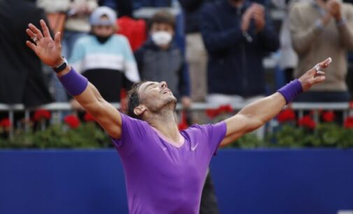 Nadal overcomes Tsitsipas to win 12th Barcelona Open title
