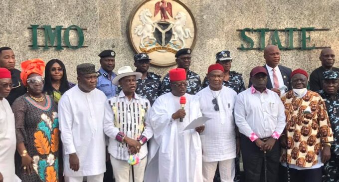 South-east governors establish joint security outfit