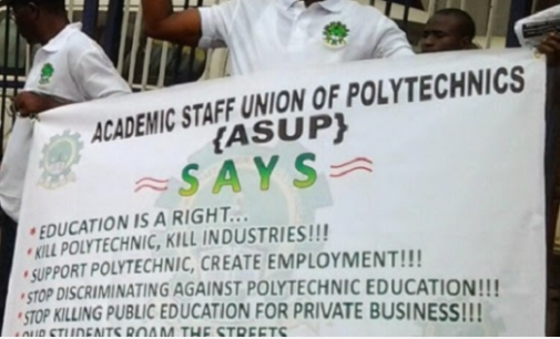 ASUP joins ASUU, declares two-week strike