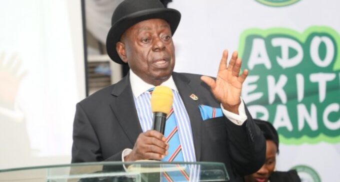 Afe Babalola to presidency: My national conference is to prevent Nigeria’s break up