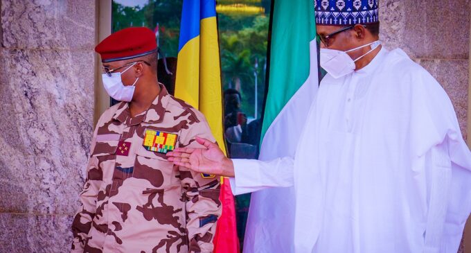 Buhari hosts Chad’s interim president