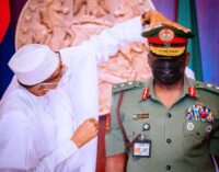 ‘Mortal blow’ — Buhari mourns army chief, officers killed in military aircraft crash