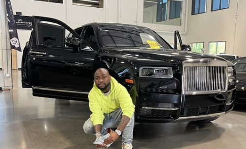 Davido buys Rolls Royce SUV worth N136m