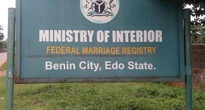 FG announces establishment of 20 new marriage registries