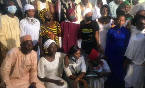 Gumi meets freed Afaka students, explains how he helped secure their release