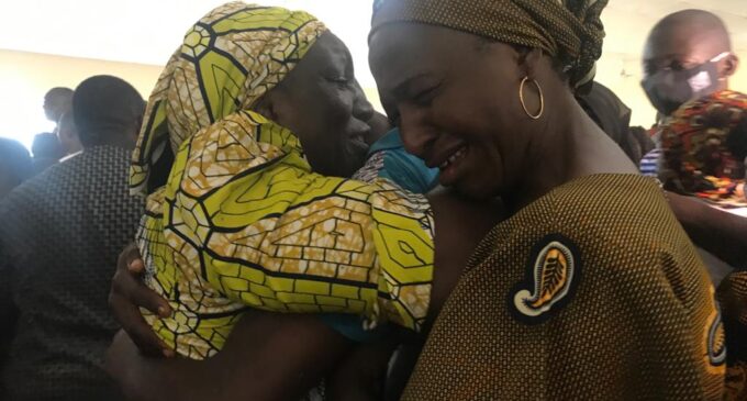 Tears, emotional scenes as Afaka students reunite with their parents