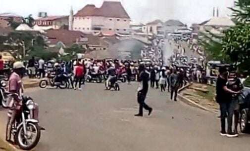 Panic as motorcycle operators stage violent protest in Abuja community