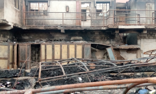 LASEMA says Oshodi market fire caused by explosives — but police disagrees