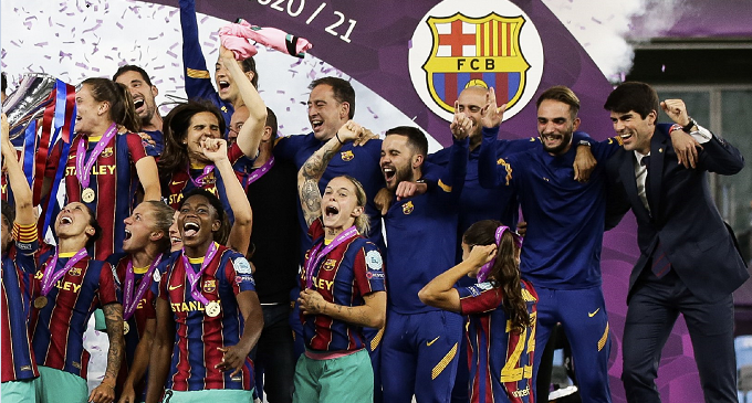 Oshoala makes history as Barcelona win first Women’s Champions League title