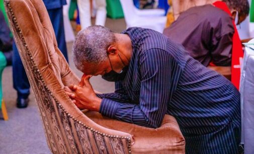 New Nigeria will emerge after the cloud passes, says Osinbajo at national breakfast prayer