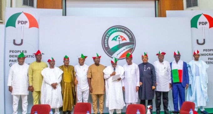 PDP governors to Buhari: States need more power, begin constitution review process