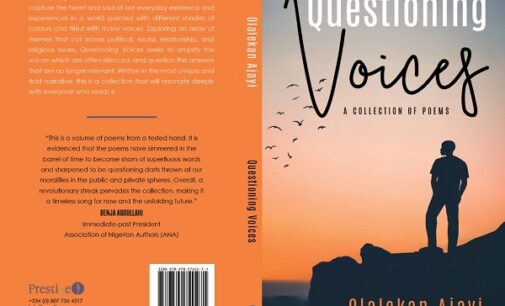 BOOK REVIEW: The victims in Olalekan Ajayi’s ‘Questioning Voices’