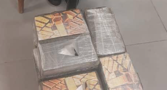 PHOTOS: NDLEA intercepts N8bn cocaine at Lagos airport