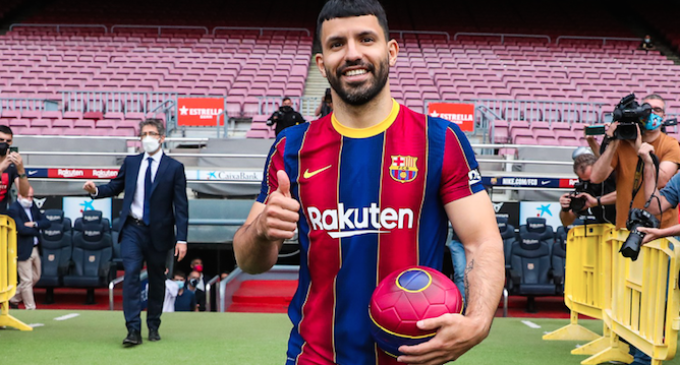 Barcelona sign Aguero from Man City, set buyout clause at €100m