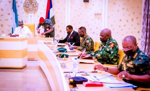 Buhari meets service chiefs over insecurity — third time in 12 days