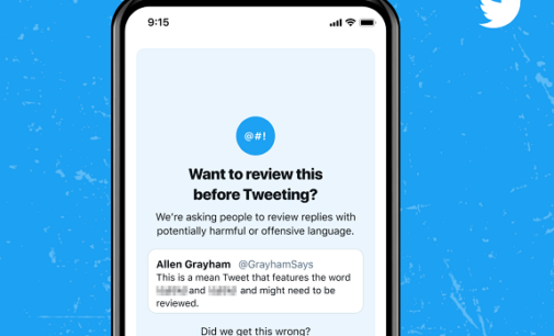 Twitter launches prompt asking users to rethink ‘offensive’ tweets