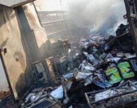 Fire breaks out at INEC office in Enugu