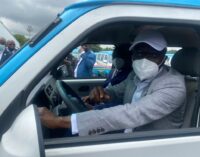 PHOTOS: Sanwo-Olu launches cashless ‘First and Last Mile’ bus scheme