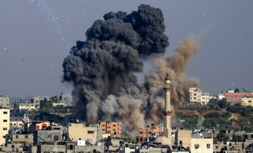 UN agency: 42,000 Palestinians displaced as a result of Israeli airstrikes