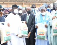 CBN refutes claims of regional imbalance in agric interventions, unveils rice pyramid in Ekiti