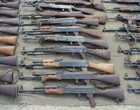 Epidemic of illicit arms