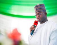 Yahaya Bello to journalists: Politicians are your servants — set agenda for them