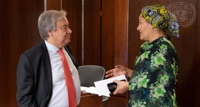 Guterres appoints Amina Mohammed as UN deputy secretary-general for second term